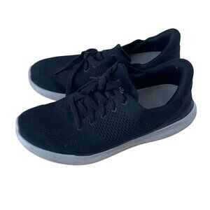 Kizik Lima Knit Slip On Sneakers 10 Wide Womens 8.5 Mens Black Hands Free Shoes